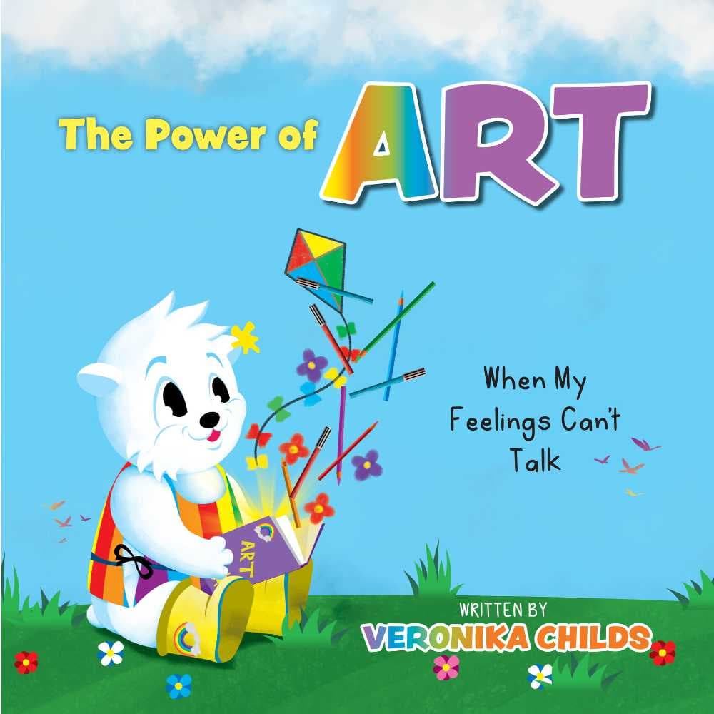 Book cover: The Power of Art — When My Feelings Can't Talk