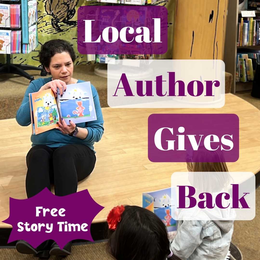 Local Author Veronika Childs Give Back with Free Story Times